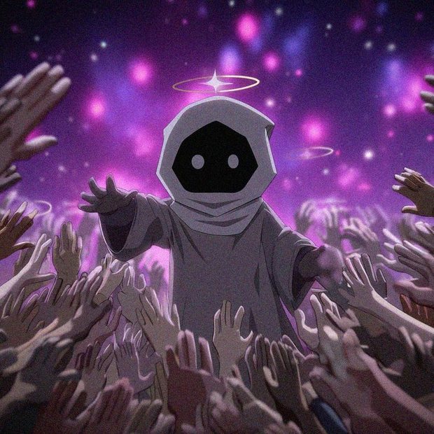 DUST surrounded by a rising crowd